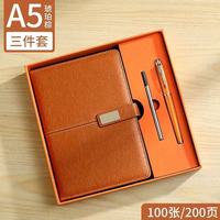 Service OEM/ODM : Stylo de signature, recharge, clé USB portable, ensemble imprimé personnalisable, impression typographique sur cuir PU A5 sur mesure