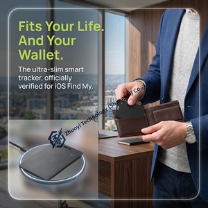 Airtags GPS para tarjetas Android mini, paquete de 4, localizador de doble sistema, regalos promocionales para empresas, pulsera personalizada con <span class=keywords><strong>2</strong></span> etiquetas - Product Image 2