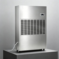 Dehumidifier Industri Tipe Lantai 480L D Efisiensi Tinggi Pengering Udara Pabrik Rumah Kaca Sistem Penghilang Kelembapan Perangkat Pintar