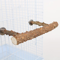Perchoir en bois de poivre naturel, perchoir pour perroquet, perchoir oscillant spécifique pour perroquet Eclectus, anneau suspendu, jouet à mâcher pour oiseaux