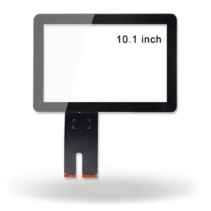 Goodixi LITEK EETIチップI2C/USBインターフェイスを備えたカスタマイズされた10.1インチ容量性タッチスクリーンタッチパネル