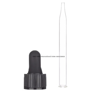 5ml <span class=keywords><strong>10ml</strong></span> 15ml 20ml 30ml 50ml 100ml màu đen mờ tinh dầu silicon NBR PVC núm vú Bóng Đèn Thủy tinh nhựa Gradient Pipette ống nhỏ giọt - Product Image 6