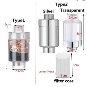 Accesorios de Baño, Purificador de Agua Universal para Baño con Rosca de 1/2 Pulgada, Filtro Universal para Grifo de Cocina - Product Image 2