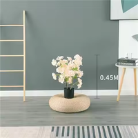 Ornement d'arbre à fleurs de cerisier et de pêcher en soie personnalisable, sur pied, imperméable et écologique pour la décoration intérieure du salon