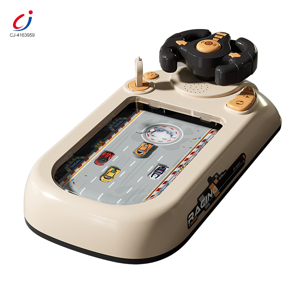 LYEAA Steerjoy simulateur de Conduite Conduite Course Voiture simulateur Jouet avec Son éducatif électrique Jeu de Table interactif Volant Jouet