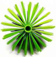 Brosse à toile d'araignée personnalisée en usine, brosses de plafond télescopiques, balai à coins arrondis pour toile d'araignée avec manche métallique, vente en gros