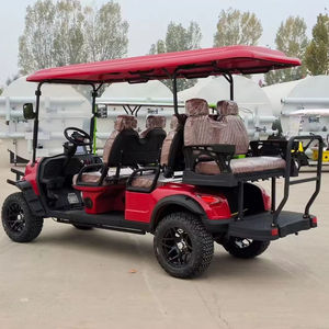 Professional Team Building 2024 New Model 6 Seater Golf Cart with Large Golf Buggy for Non Public Road - Product Image 1