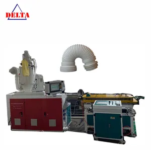 Large Diameter Waste Water Sewage Drainage Corrugation Flexible Tube Duct Making Machine