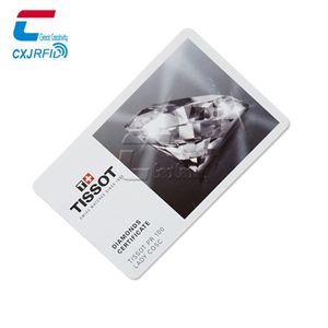 Tarjeta de identificación personal de PVC RFID 213, tarjetas de visita NFC con código QR, tarjeta de visita RFID - Product Image 3