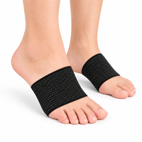 Manchons de soutien de la voûte plantaire en cuivre pour femmes et hommes, bandages de compression élastiques pour les pieds, pour le travail, l'exercice, la marche et l'usage quotidien
