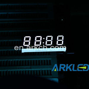 Customized 0.39 Inch <strong>4</strong>-Digit <strong>7</strong>-<strong>Segment</strong> LED <strong>Display</strong> in White Red Blue Green Yellow Colors - Product Image 3