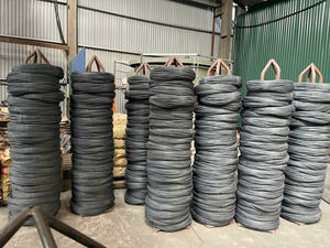 Bobines de fil de fer recuit noir, surface huilée pour un alimentation fluide dans les machines automatiques de ligature de barres d'armature et la ligature manuelle - Product Image 2