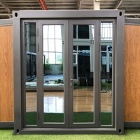 Maison modulaire personnalisée de Porto Rico Chambre extensible de 20 pieds Maison pour jardin Hôtel Bureau