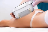 Appareil de massage amincissant et raffermissant pour le corps en ABS et acier inoxydable, avec rouleau à billes interne pour le soin personnel et le resserrement cutané