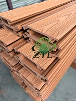 Panneau mural composite WPC au design moderne, panneau mural en bois-plastique pour la décoration des murs et plafonds intérieurs et extérieurs