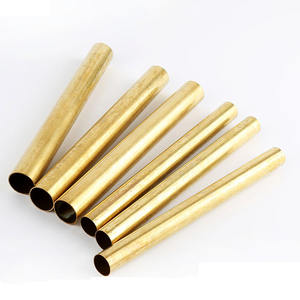 <span class=keywords><strong>Tube</strong></span> de tuyau en cuivre de personnalisation d'usine en laiton chromé à paroi mince pour les décorations comprennent le poinçonnage de soudage de flexion de coupe - Product Image 5