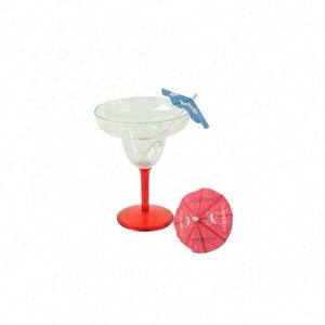 Logo Printed Custom Durable Rubber Cocktail <b>Umbrellas</b> with Silk Screen Printing for Promotional Use - Product Image 4