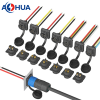 Système d'alimentation 35A faisceau de câblage mâle femelle assemblage panneau de moulage prise étanche 2pin 3pin
