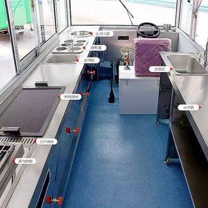 Chariot de restauration mobile chinois, 10% de réduction, bonne réputation à domicile et à l'étranger, design convivial - Product Image 6