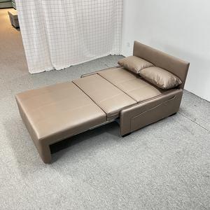 Ruang kecil, kursi kulit kembar tanpa sandaran tangan, <span class=keywords><strong>sofa</strong></span> dengan kotak penyimpanan - Product Image 3