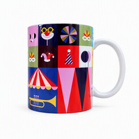 Tasses à sublimation blanches de 11 oz, 36 pièces, compatibles micro-ondes - Personnalisation de logo et motif, vente en gros