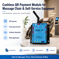 Module de paiement sans contact par QR pour fauteuils de massage, équipements en libre-service et machines à commande pulsée