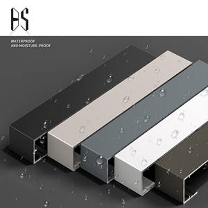 Cornici Versatili Facili da Installare <span class=keywords><strong>per</strong></span> Hotel, Appartamenti e Vari Scenari, Davanzali <span class=keywords><strong>per</strong></span> Porte e Finestre in Alluminio Nero, Grigio, Bianco - Product Image 1