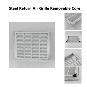 Điều Hòa Không Khí Thông Gió Tường Thép Trở Lại Lưới Tản Nhiệt Không Khí Hvac Xả Không Khí Đăng Ký Với Có Thể Tháo Rời Core - Product Image 2
