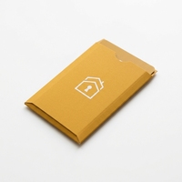 Porte-cartes-clés d'hôtel en papier kraft avec impression de logo personnalisée pour l'hôtellerie, vente en gros, approvisionnement en vrac pour les acheteurs et les commerçants