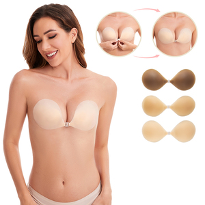 Xinke Silicone solido <span class=keywords><strong>seno</strong></span> durevole autoadesivo senza schienale reggiseno appiccicoso per le donne di nozze - Product Image 5