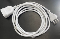 10A italienisches 3-poliges Verlängerung kabel mit Italien-Netz kabeln Stecker an Buchse IMQ-Zulassung
