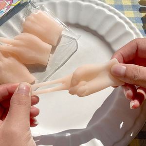 Jouet anti-stress TPR 3D en forme d'homme nu, amusant, ciseaux, papier, pierre, jouet à presser pour enfants et adultes - Product Image 3