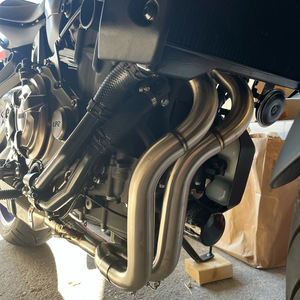 Système d'échappement complet pour moto, tuyau avant 51 mm, silencieux à enfiler pour <span class=keywords><strong>Yamaha</strong></span> MT07 <span class=keywords><strong>MT</strong></span>-07 FZ07 2014 - 2023 <span class=keywords><strong>R7</strong></span> 2021 - 2023 - Product Image 6