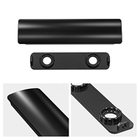 Kit de démontage de galerie de toit en aluminium BEVINSEE pour Toyota 4Runner 2007-2024 5ème génération