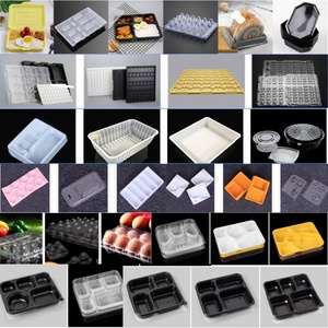 Sử dụng bền dùng một lần nhựa thực phẩm ăn nhẹ Khay làm cho máy nhựa khay trứng làm cho máy nhựa chân không tạo thành máy - Product Image 6