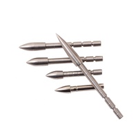 Tir à l'arc 4.2mm 120 Grain flèche tête insérer en acier inoxydable flèche Points arc tête flèches conseils chasse tir cible accessoires