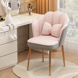 เก้าอี้ห้องนอนกำมะหยี่ตกแต่งเล็บเก้าอี้เดี่ยวสำหรับแต่งหน้าเก้าอี้ห้องนั่งเล่นสไตล์โมเดิร์น - Product Image 3