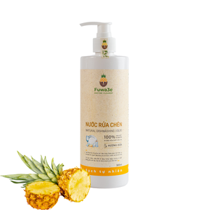 Líquido para lavar platos de piña orgánico natural Detergente para limpieza de cocina con certificado ISO HACCP ecológico MOQ bajo - Product Image 1