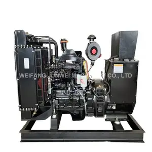 Generator Diesel laut, 20kva 100kva 220v 380v WeiChai Series Generator Diesel pendingin air kanopi 4 silinder Genset Diesel
