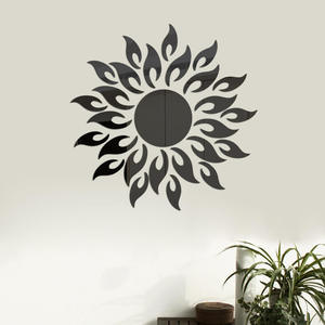 23 unids/set Sol Espejo pared pegatina 3D <span class=keywords><strong>TV</strong></span> Fondo pegatinas DIY pared decoración calcomanía pegatinas dormitorio baño habitación decoración espejo - Product Image 4
