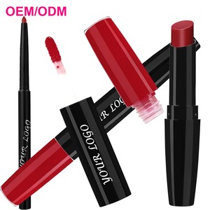 OCHAIN Nouveau Original Usine Personnalisé Marque Privée Rouge À Lèvres Mat Rouge À Lèvres Liquide et Crayon À Lèvres Ensemble - Product Image 1