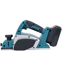 Raboteuse à bois électrique portable multifonctionnelle de qualité industrielle, rechargeable, batterie au lithium 21V, outil de travail du bois