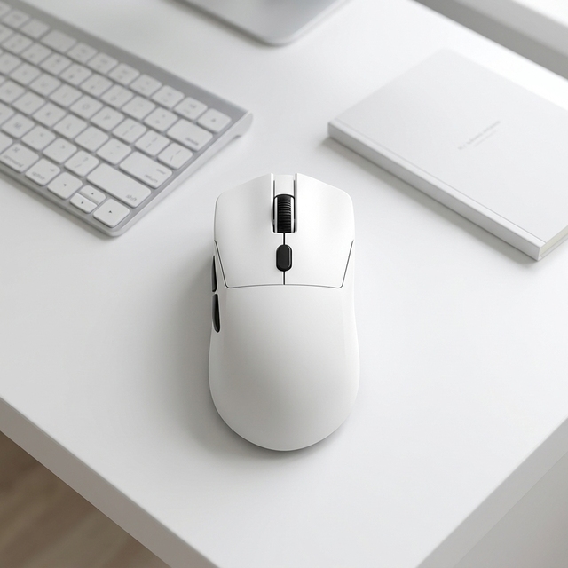 Keywin W302 New Wireless for Three-Mode Gaming Mouse 1200DPI 6 Buttons Design Magnetic RGB Charging Base  Light Weight Mouse
