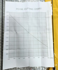 Po150 VHF 136-174 Mhz <span class=keywords><strong>Ham</strong></span> Đài Phát Thanh Ăng Ten Roi Không Dây Di Động Ăng Ten Công Suất Cao 200W Ăng Ten Xe Với Cắt Biểu Đồ - Product Image 6