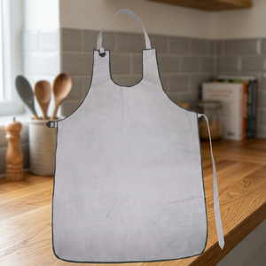 Bib <b>Apron</b> Oxford Fabric Water Resistant Simple Style <b>for</b> Daily <b>Cooking</b> Use Without Pockets - Product Image 2