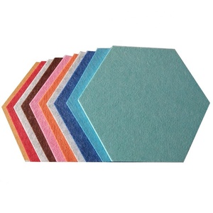 KDL Design moderne Panneaux acoustiques en feutre polyester PET hexagone <span class=keywords><strong>Mousse</strong></span> insonorisante Réduction du bruit 90% Panneaux de <span class=keywords><strong>bureau</strong></span> écologiques - Product Image 6