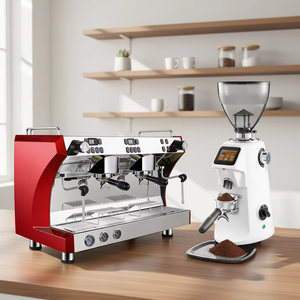 Equipo para Preparar Café, Cafetera Espresso Profesional Semiautomática para Negocios CB3120, Equipo para Preparar Café - Product Image 3