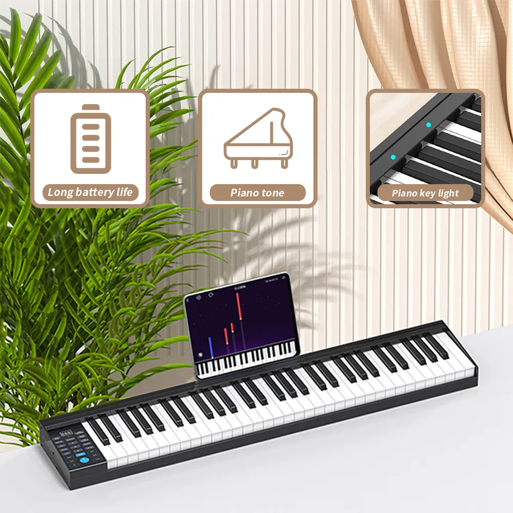 Vente en gros en Chine meilleur instrument de musique électronique orgue musique clavier piano pour adulte