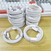 Câble USB-C vers USB-C 1m 2m à charge rapide 60W PD, câble en nylon Type-C pour téléphones 18 Pro Max 15 16 17