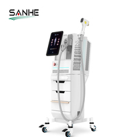 Professionnel Portable 1200W Laser Épilation Poignée 808nm Diode Peau Serrage Blanchiment Technologie TUV Certificat De Refroidissement